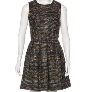 💛 Shoshanna Tweed A-Line Dress